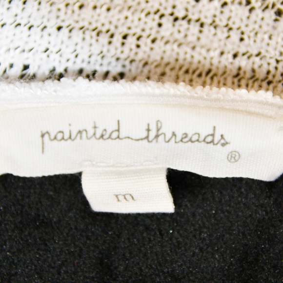 Painted Threads Knit Fringe Tank Top Size M - Picture 6 of 6